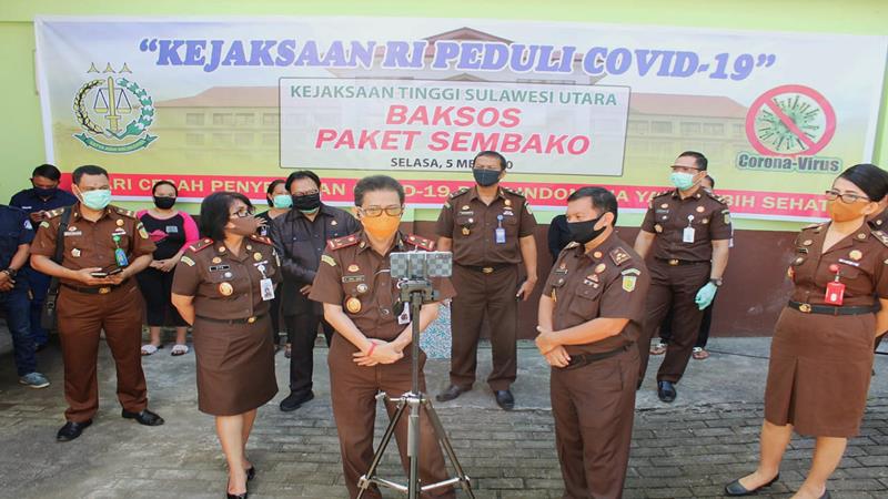 Digelar se-Indonesia, Kejati Sulut Ikut Berbagi