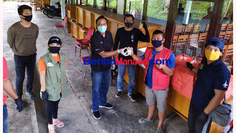 Rutin Patungan, GenPi Sulut, MCA dan Greenfields Pastikan Tenaga Medis Tidak Sendiri