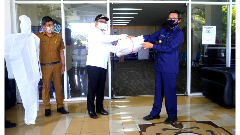 My Home Indonesia Serahkan 500 Buah APD untuk Pemerintah Kota Manado