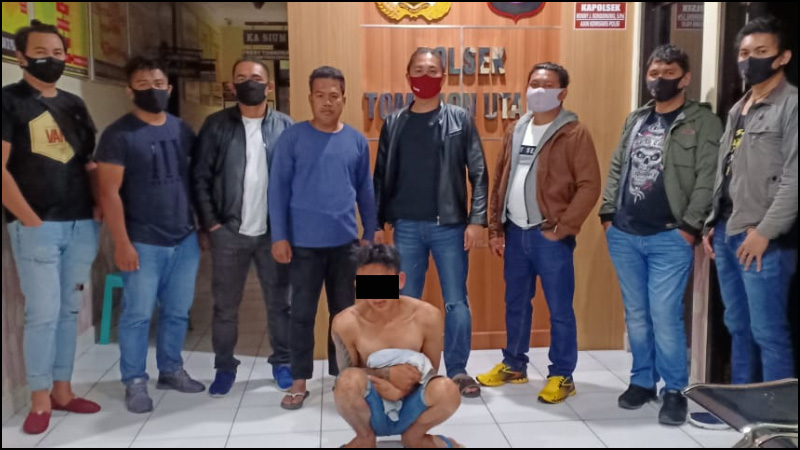 Tototsik Polres Tomohon Amankan Terduga Pelaku Keributan dan Penganiayaan