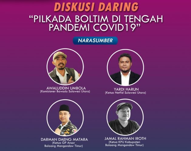 Diskusi Daring Netfid, Pro Kontra Pilkada di Tengah Pandemi Covid-19