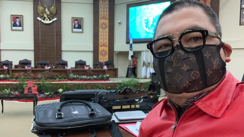 Tenaga Kesehatan Bitung Dinyatakan Positif Covid-19, Fabian Kaloh Minta Kegiatan Seremonial Dihentikan