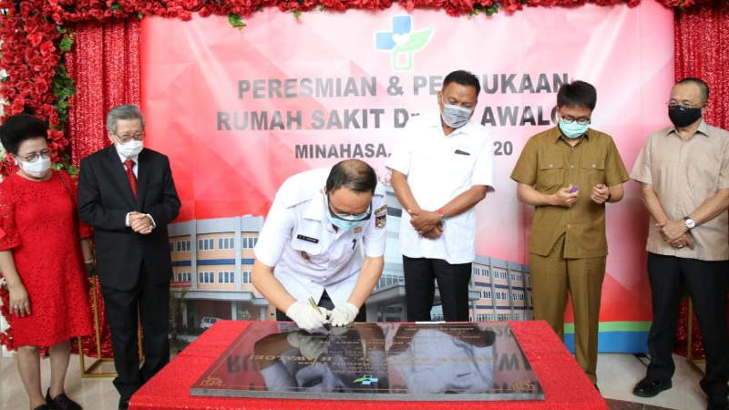 RS Dr JH Awaloei Beroperasi, Diresmikan Langsung Gubernur Olly Dondokambey