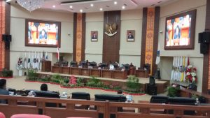 Wagub Sulut Steven Kandouw Hadiri Paripurna DPRD Sulut terkait Ranperda APBD 2019