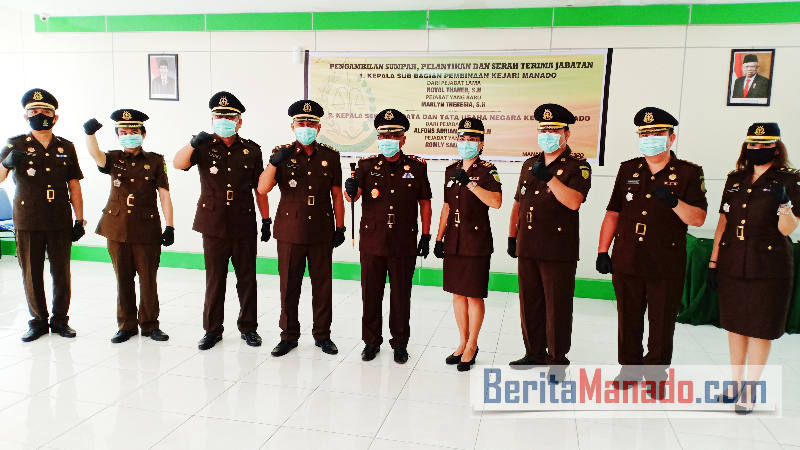 Gelar Sertijab, Kajari Manado Maryono: Jabatan Hanya Titipan