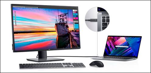 Konektivitas USB-C: Memenuhi semua kebutuhan video, data, dan daya dalam satu kabel, sekaligus di saat yang sama mengurangi kabel yang berantakan