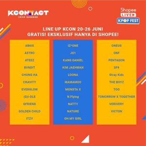 Shopee Bersama CJ ENM Hadirkan KCON, Festival Budaya Korea Terbesar di Dunia
