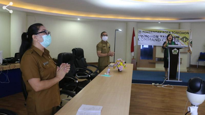 Ibadah Bersama Pemkot Tomohon: Bersama-sama Mencegah, Memutus dan Menanggulangi Penyebaran Virus