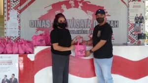Grace Tielman Bagikan Paket New Normal Bagi 200 Pekerja