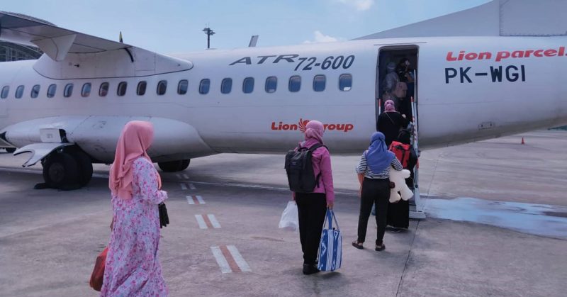 Persyaratan perjalanan udara. Proses boarding penerbangan Wings Air