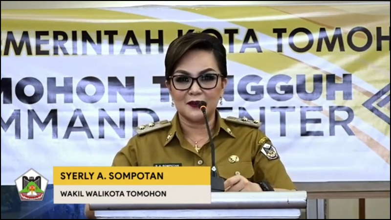 Ibadah Pemkot Tomohon, Syerly Sompotan Imbau Jaga Iman dan Imun