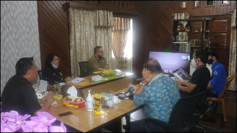 Tindaklanjuti Pemeriksaan BPK, Pemkot Tomohon Selesaikan 80 Persen Hingga Akhir 2020