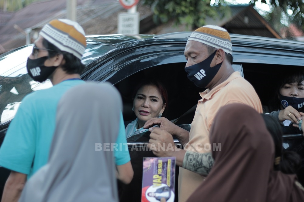 Vonnie Panambunan Bagi-bagi Uang di Boltim dan Abaikan Physical Distancing, Begini Respon Bawaslu