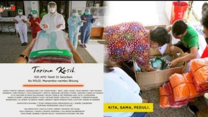BMF 2020 Mampu Donasikan 100 APD untuk Tenaga Medis di Bitung