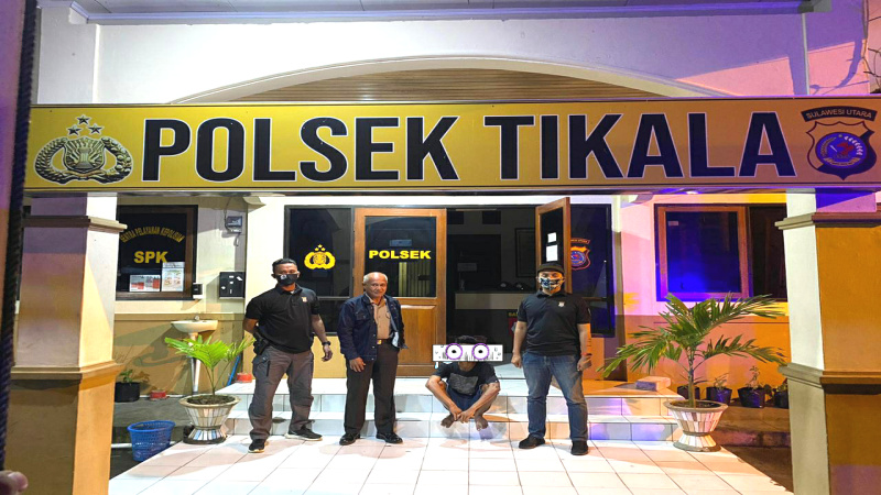 Lakukan Penganiayaan, RL Diamankan Timsus Maleo Polda Sulut
