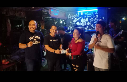 Berhasil Menarik Belasan Ribu Penonton, WAO dan Tanta Lala Lakukan Konser Musik Amal