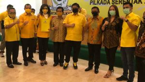 PILGUB SULUT: Golkar Resmi Utus Christiany Eugenia Paruntu-Sehan Salim Landjar
