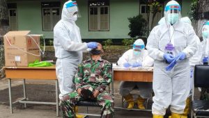78 Siswa Secapa TNI AD Dinyatakan Negatif