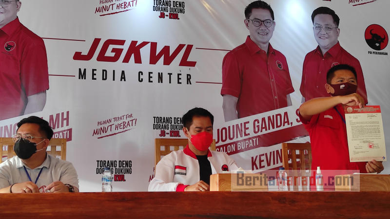 Denny Lolong: Mesin Partai Bergerak All Out Menangkan Joune Ganda-Kevin Lotulung