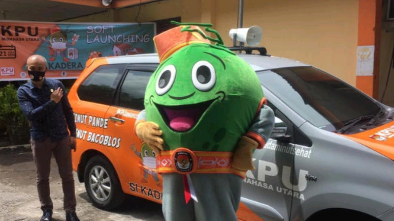Mobil Si Kadera 'Ron Kampung' Sosialisasikan Tahapan Pilkada 2020