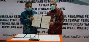Jelang Pilkada, Kemenkes-Bawaslu Jalin Kerjasama Pemeriksaan Kesehatan Panitia Pemilu