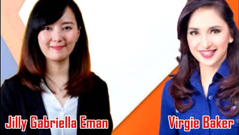 Jilly Gabriella Eman dan Virgie Baker (foto IST)