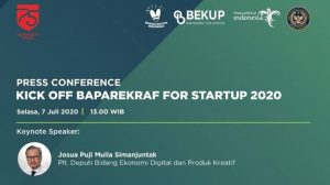Lewat BEKUP, Kemeparekraf Tantang Startup Bangkitkan Ekonomi Kreatif dan Pariwisata