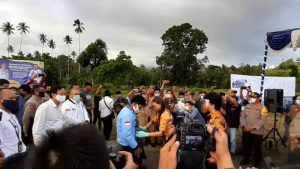 Menkominfo RI Cek Kesiapan Lahan Pembangunan Data Center Nasional di Bitung