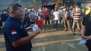 GPND Sulut Berbagi Berkat, Mongol Hibur Ratusan Buruh Sampah