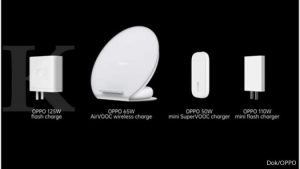 Oppo Luncurkan Teknologi Pengisian Cepat 125 Watt, 65 W Airvooc Wireless Flash Charge, dan 50 W Mini Supervooc Charger