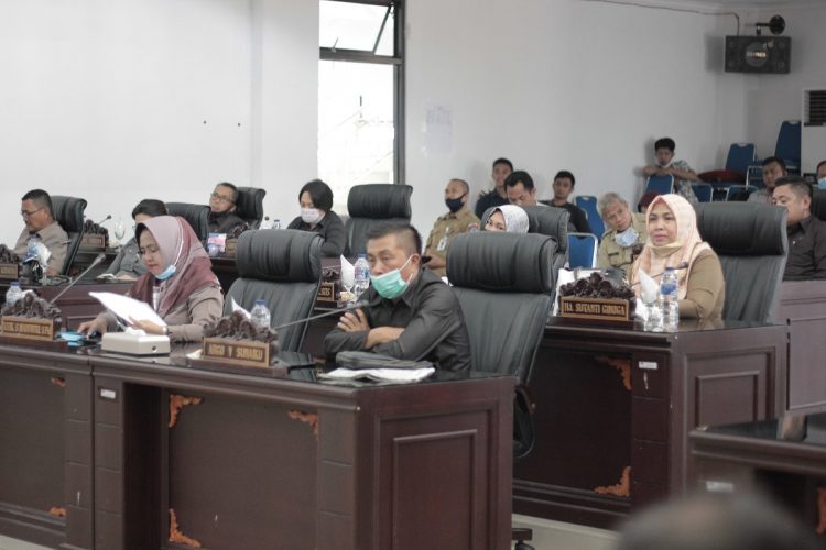 DPRD Boltim Gelar Paripurna Ranperda Pertanggungjawaban APBD 2019