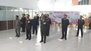 Peringatan Hari Bhayangkara ke-74, Kapolres dan Bupati Boltim Dengar Pidato Presiden Jokowi