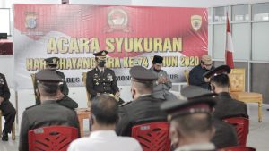 Rayakan Hari Bhayangkara ke-74, Polres Boltim Gelar Syukuran