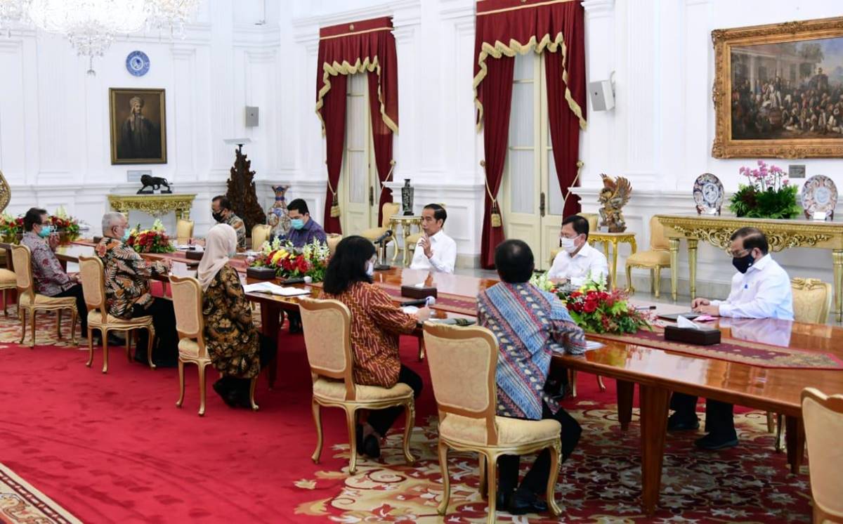 Presiden Jokowi Dukung Penuh Fase Uji Klinis Vaksin COVID-19 (Humas Kemensetneg).