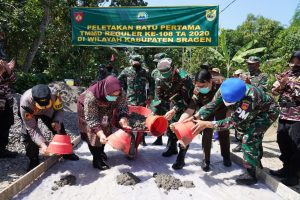 Kolonel Inf Rano Tilaar Buka TMMD di Desa Baleharjo