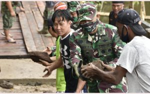 Diharapkan Selesai Tepat Waktu, Kasdam XIII/Merdeka Apresiasi Satgas TMMD ke-108