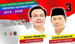 Mantan Calon Wagub Sulut David Bobihoe Meninggal Dunia