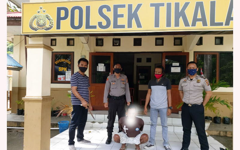 Sempat Buron 4 Bulan, Pelaku Penganiayaan Diringkus Tim Resmob Polsek Tikala