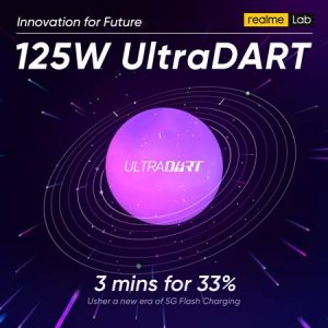 realme Perkenalkan Teknologi Pengisian Daya Cepat 125W UltraDART