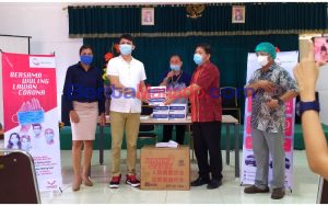 Dukung Penanganan COVID-19, Wuling Kumala Donasikan Ribuan Masker