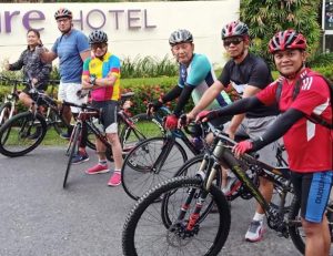 Kampanye Pariwisata Sulut, Para GM  Hotel di Manado Gowes 180 Km