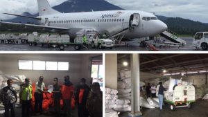 9,2 Ton Logistik BNPB untuk Bolsel Tiba, Pemprov Sulut Siapkan Bantuan Tahap Dua