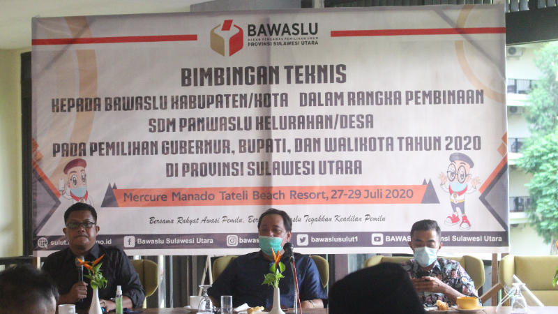 Komisioner Bawaslu se-Sulut Kembali Digodok Soal Pembinaan SDM Panwas Kelurahan/Desa