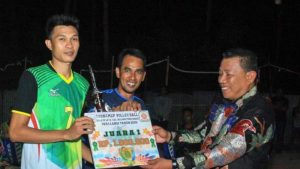 Turnamen Bola Voli: Tim Jokowi ‘Keok’ di Laga Final, Buser Sonuo Juara