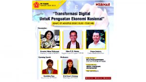Adakan Webinar, PMKRI Bahas Transformasi Digital Untuk Penguatan Ekonomi Nasional
