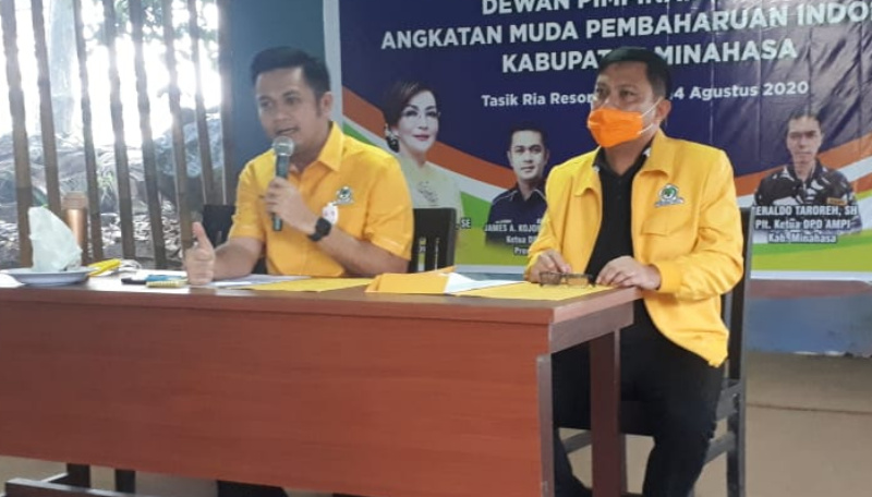 James Kojongian Spirit Baru Partai Golkar Minahasa
