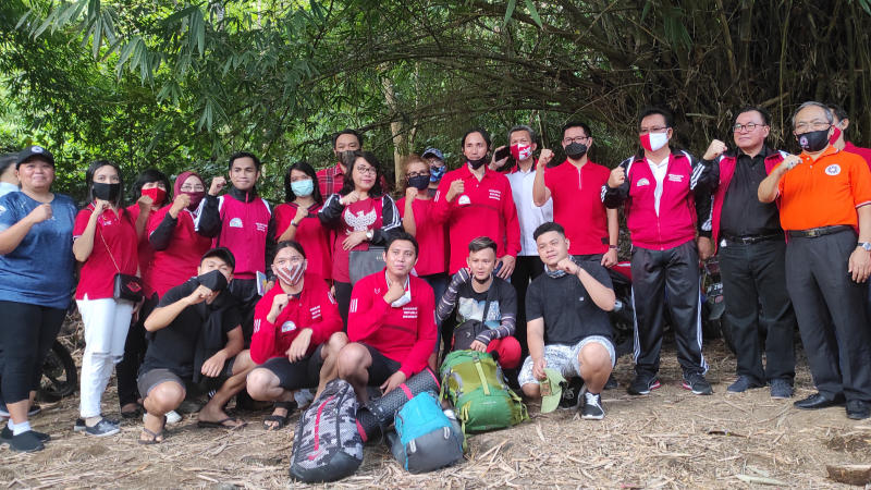 Tim FPV Lembean Dilepas ke Puncak Gunung Klabat, Joune Ganda Dukung Kolintang Masuk UNESCO