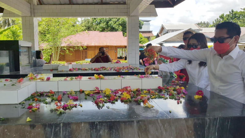 Joune Ganda Siap Lanjutkan Pengabdian Pahlawan Nasional AA Maramis dan Maria Walanda Maramis