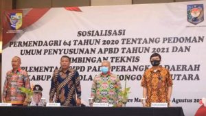 Buka Bimtek Penggunaan Aplikasi SIPD, Depri Pontoh Ingatkan Hal Ini