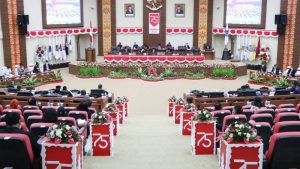 DPRD dan Pemprov Sulut Saksikan Siaran Langsung Pidato Presiden RI Joko Widodo